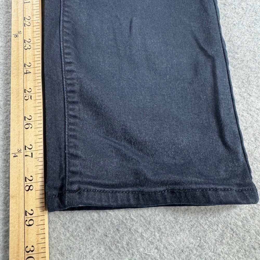 Eddie Bauer Slightly Curvy Slim Straight Pants Women 12 Blue Stretch Casual Navy - Picture 5 of 15